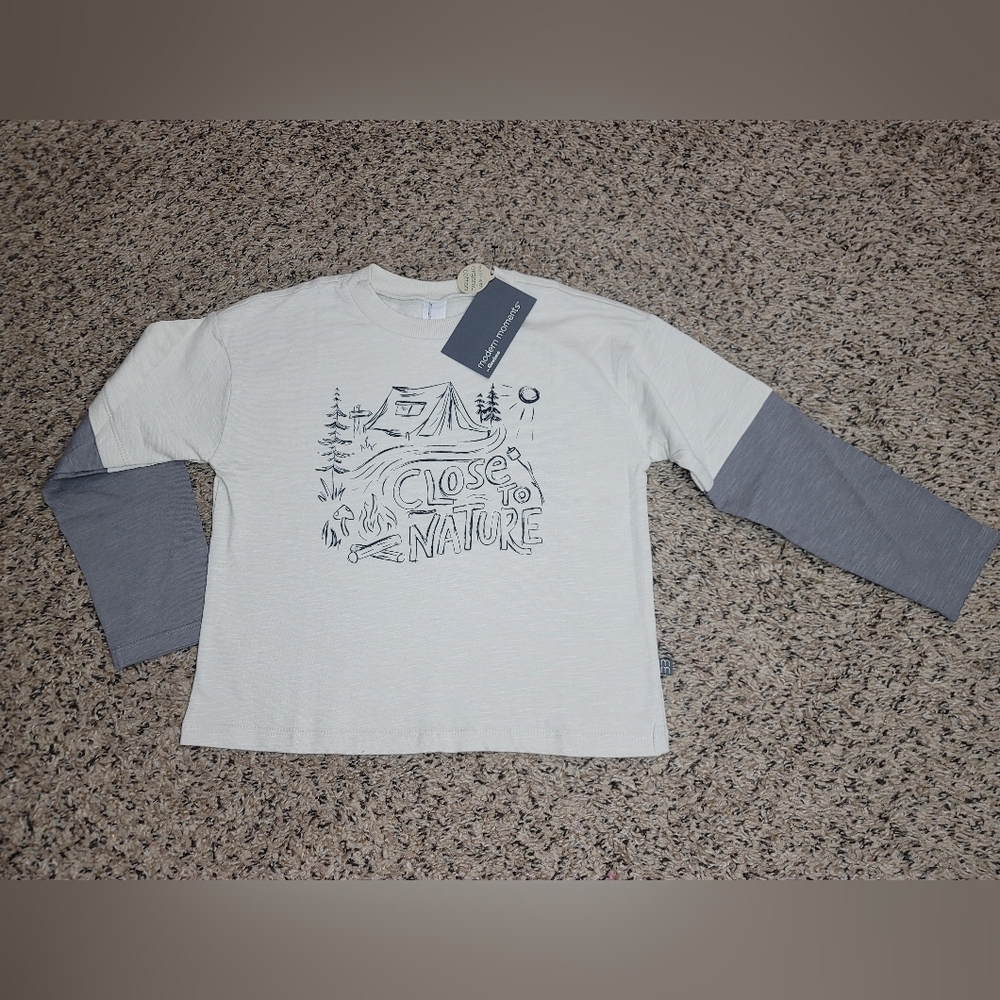 Boys Brand New Organic Tee Shirt For Sale